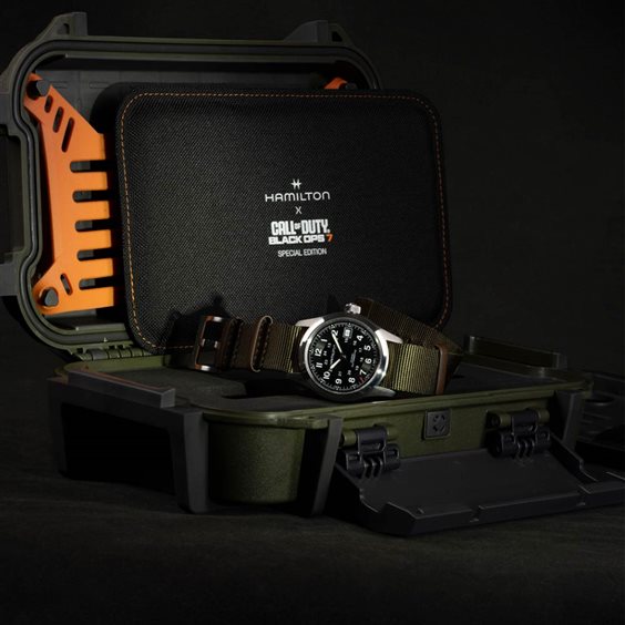 Orologio Hamilton Uomo Khaki Field Call of Duty in Acciaio H70475930 - H70475930